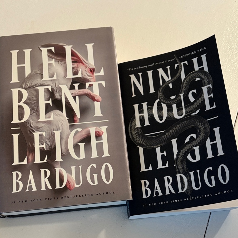 Hell Bent and Ninth House Books by Leigh Bardugo